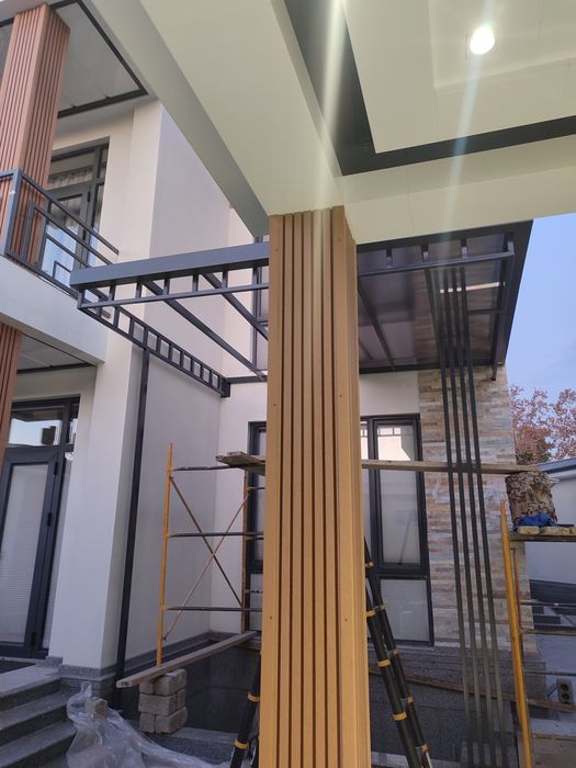 Сварка ишлари ( навес,козирок, лексан, газ ва сув труба)