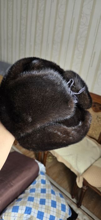 Шапка ушанка мужская