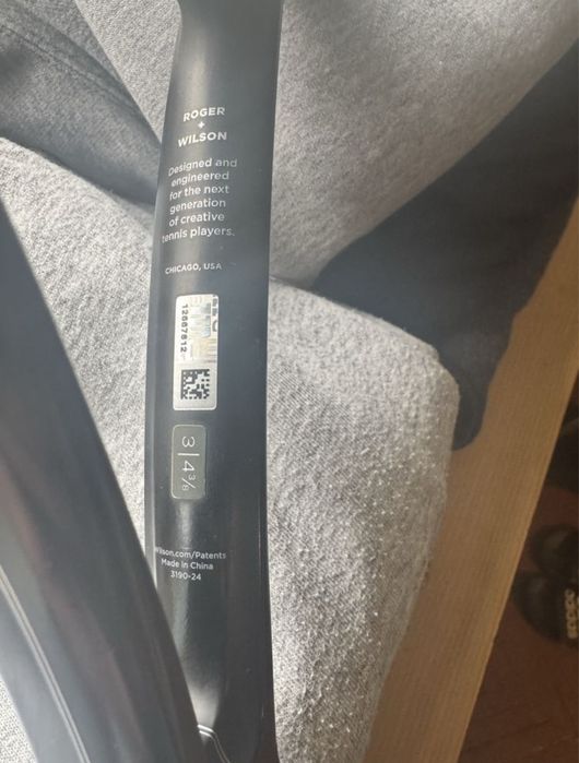 Rachet tenis wilson federer