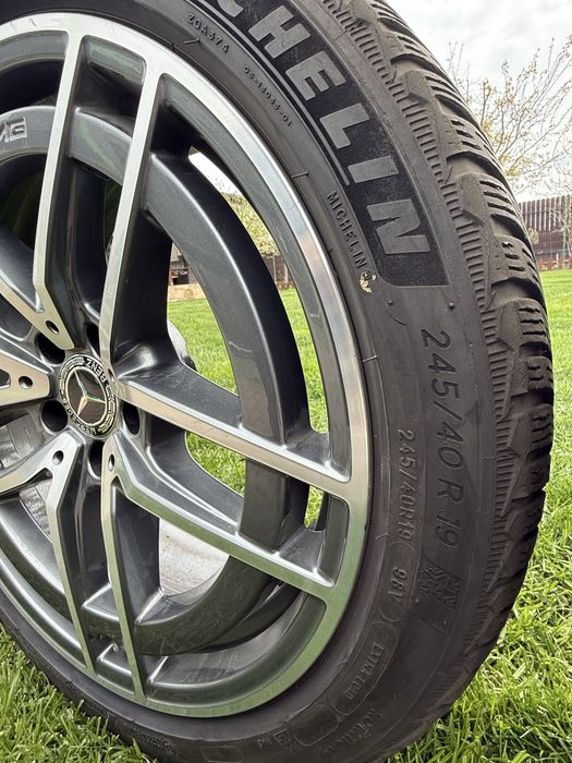 Jante bicolore 2 dimensiuni mercedes amg 19” e klasse +anvelope michelin