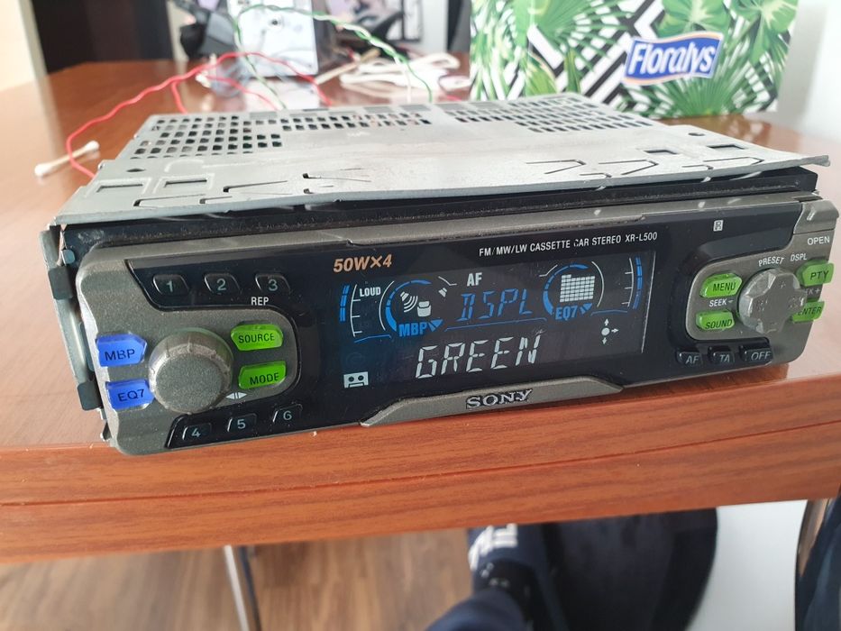 Radiocasetofon Sony XR-L500 mecanism  full logic