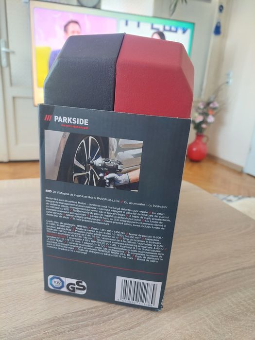 Ударен гайковерт Parkside Performance PASSP 20-Li C4 ПЪЛЕН КОМПЛЕКТ - 5г ГАРАНЦИЯ