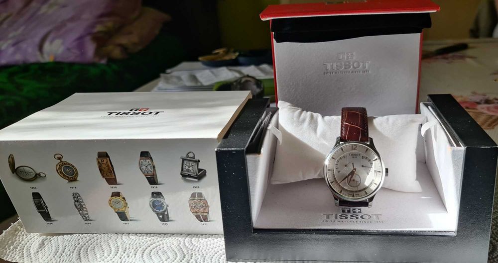 Ceas TISSOT T063.637.16.037.00 barbatesc aproape nou