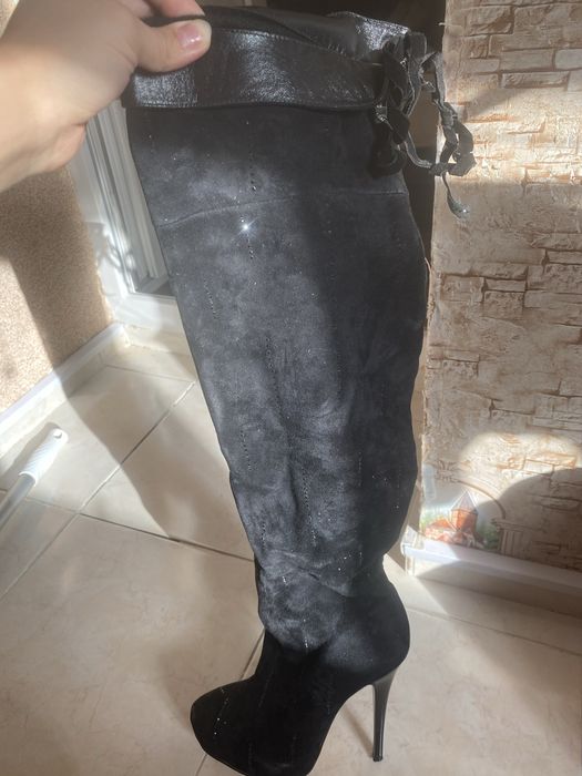 Сапоги ботфорты