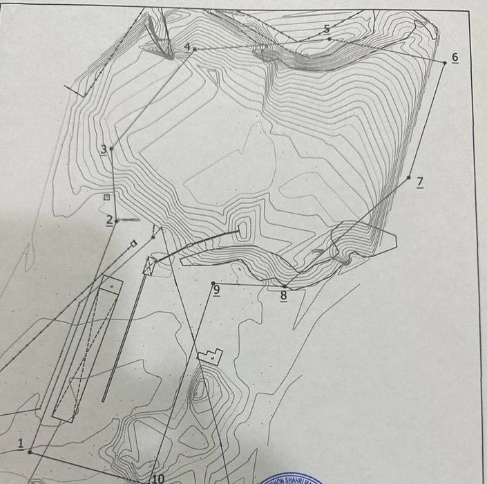 Цена снижена! Продается земля 3.08 ГА в Нурафшане(Тойтепа)!