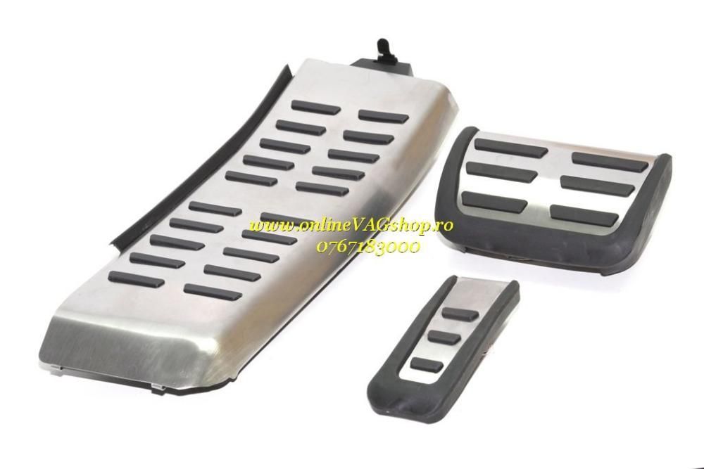 Set Pedale Inox + Footrest transmisie automata Audi A6 4F, Audi Q5