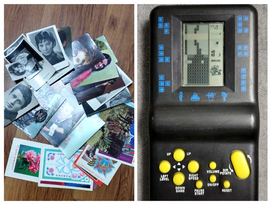 Фото,открытки, игра-тетрис,всё что на фото