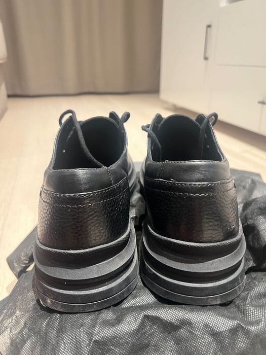 Мъжки обувки G-Star Raw, черни, 45 номер, естествена кожа.