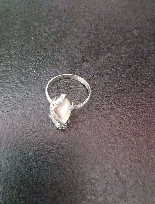 Сребърни  бижута медальони, обеца , пръстен