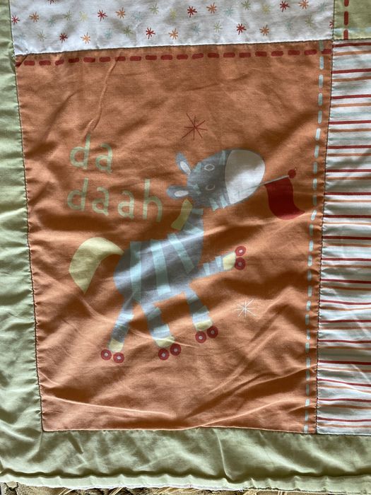 Детское одеялко легкое стеганое хб