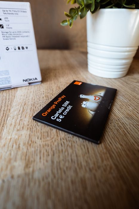 Vand Nokia 106 + CARTELA 5€ - Text mare, telefon simplu