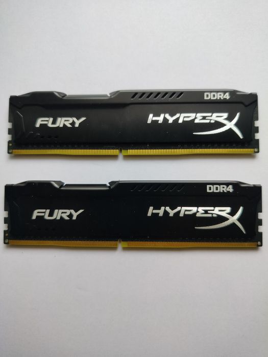 Kit memorii RAM ddr4 Kingston Fury Hyperx dual channel 8GB