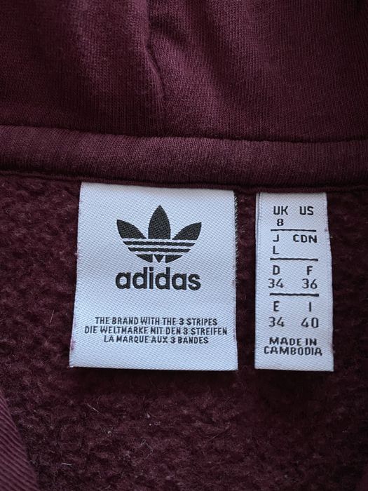Hoodie Adidas cu fermoar