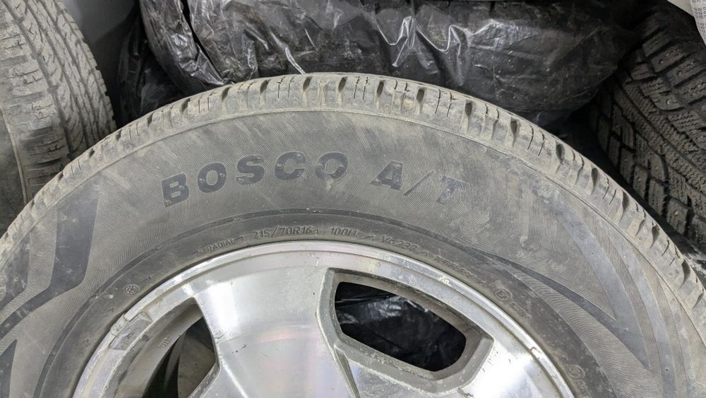 Диски Honda, шины Viatti Bosco A/T