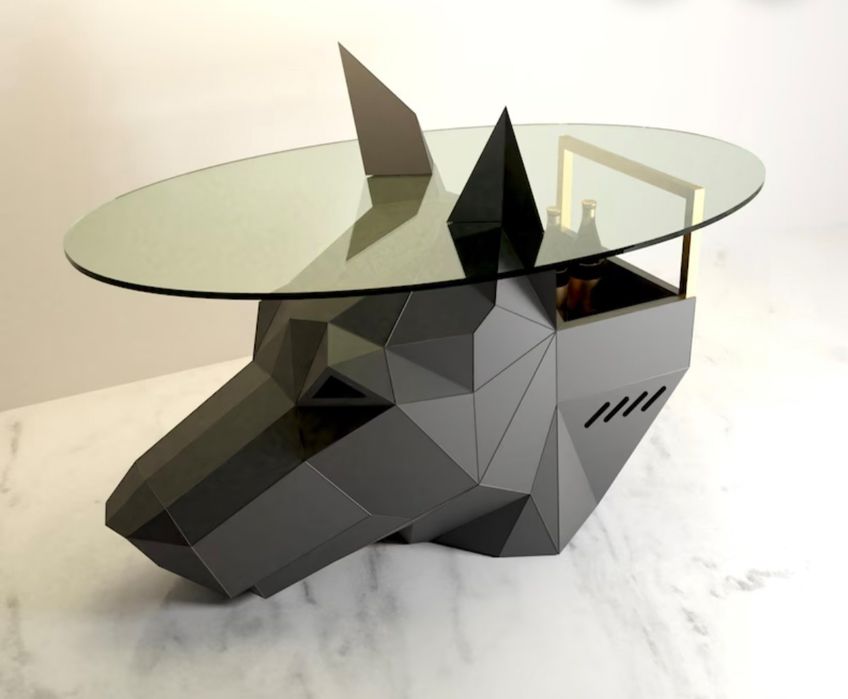 Мебель полигональная