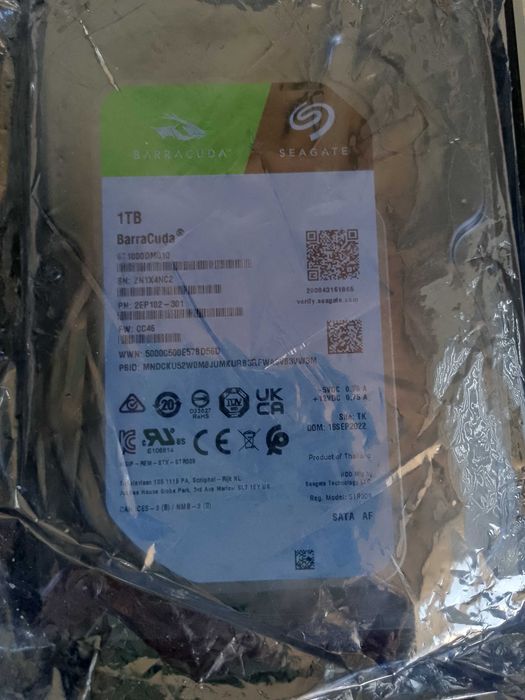 Продам Seagate Barracuda 1 T