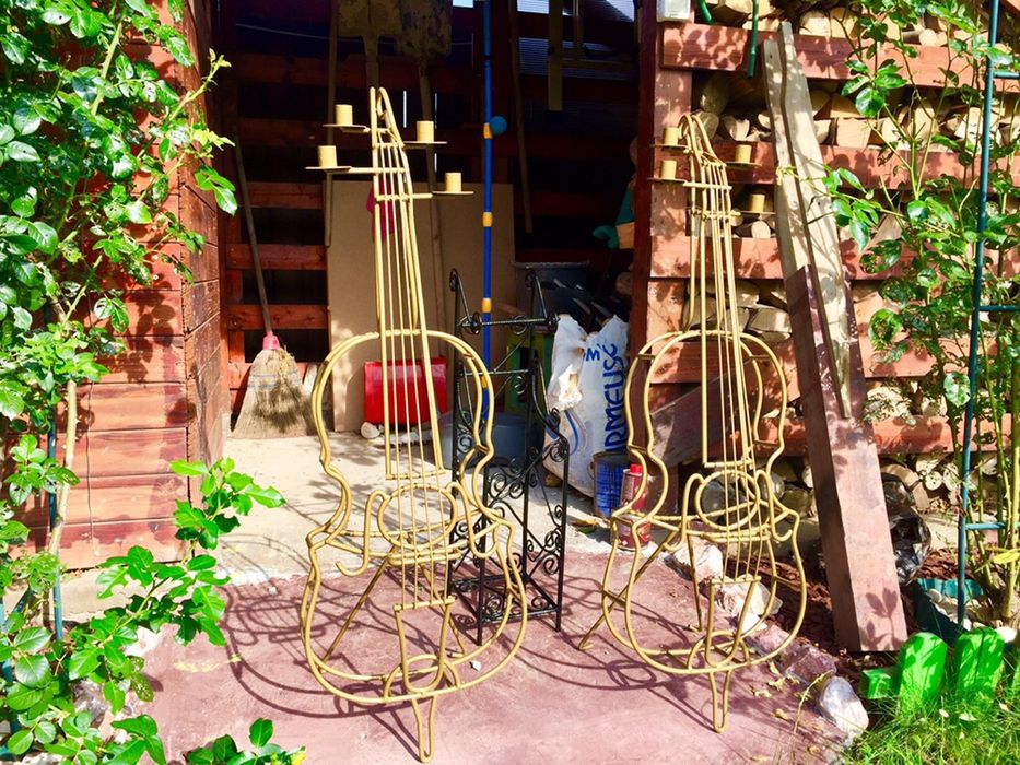 Suport lumanare contrabas