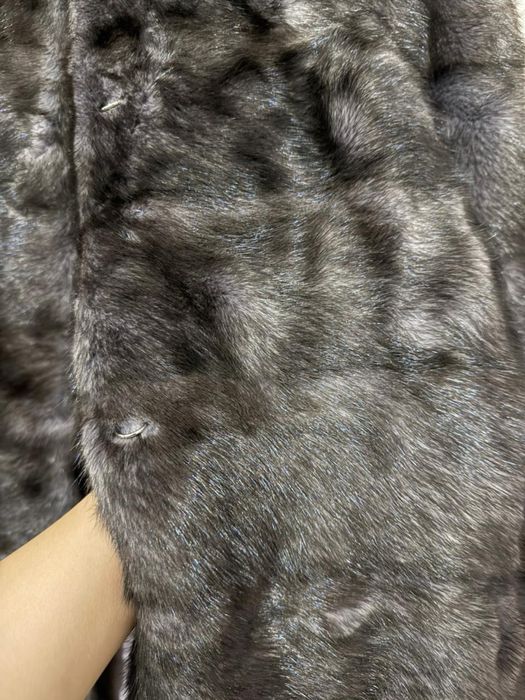 Парка с натуральным мехом