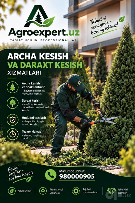 Archa kesamiz Bogbonlik xizmati