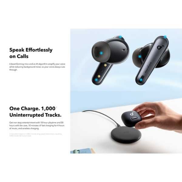 SoundCore Liberty 4 NC — TWS-наушники с 98.5% ANC. Есть доставка