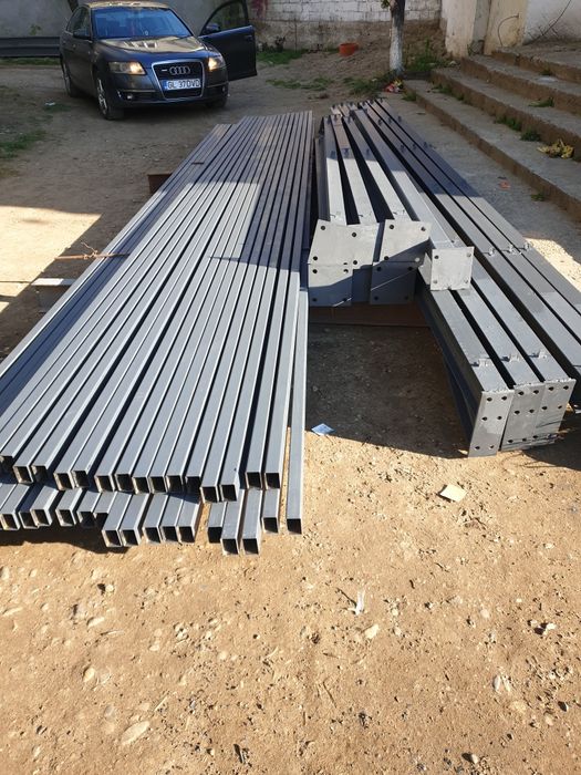 Schimb hala structura metalica 12x20x4 cu auto