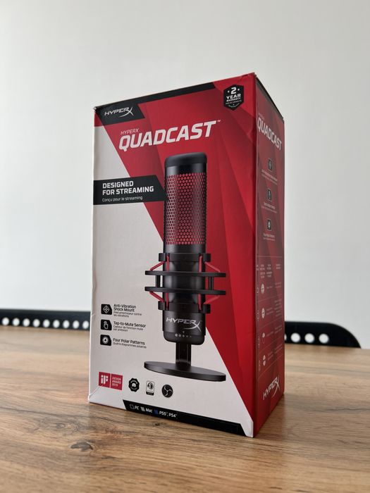 Микрофон HyperX Quadcast