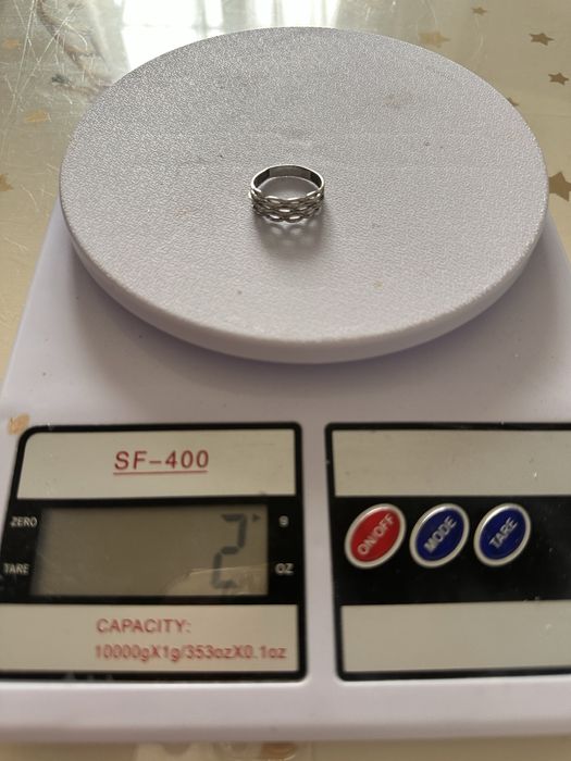 серебрянное кольцо 16,5-17р