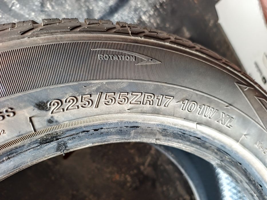 Set 2 anvelope all season FRONWAY 225/55R17, an 2025, fără uzură!!