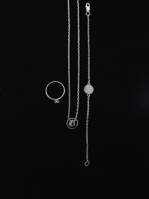 Кольцо серебро 925 проба алмаз холдинг