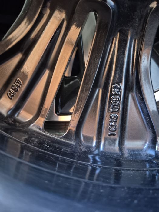 Jante originale Mercedes 17” A2134015100 ET40 + anvelope iarnă Firestone