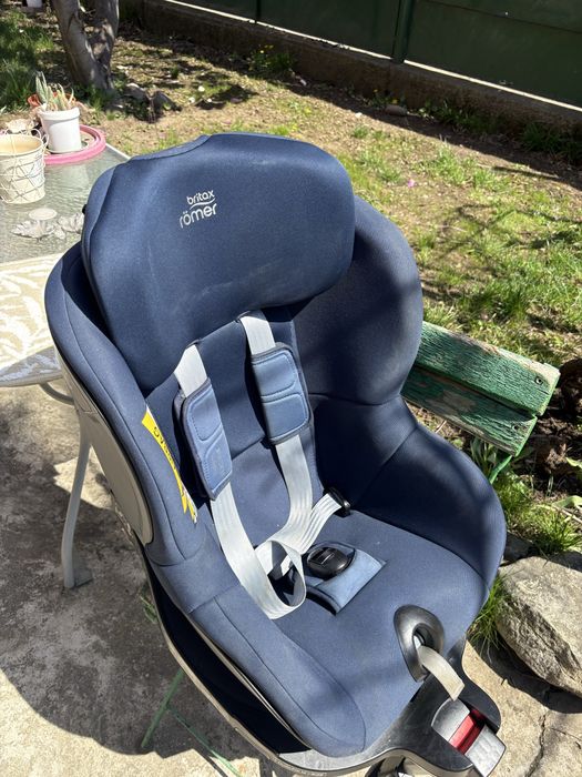 Scaun auto copii Britax Romer ISOFIX i-Size DUALFIX M Moonlight Blue, 61 - 105 cm, rotativ, Albastru