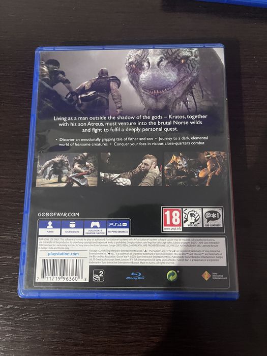 God of war joc ps 4 , disc original