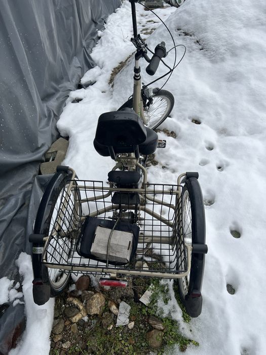 Tricicleta electrica merge perfect