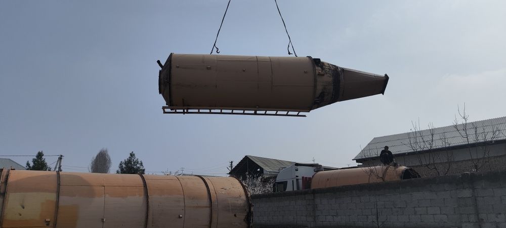 Бункер 20т яхши холатда ун сакланган тоза сув га цемент га ишатса бола