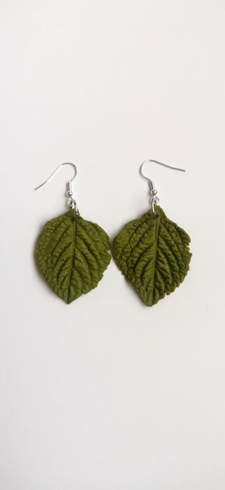 Обеци от полимерна глина - ръчно изработени