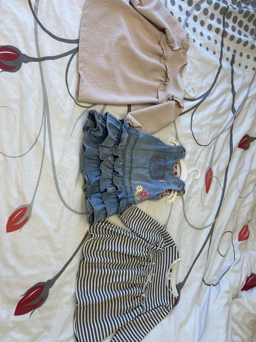 3 combinezoane si 3 rochite de fetite