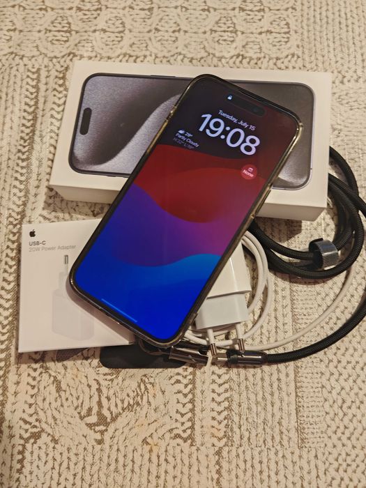 iPhone 15 Pro Max Blue Titanium