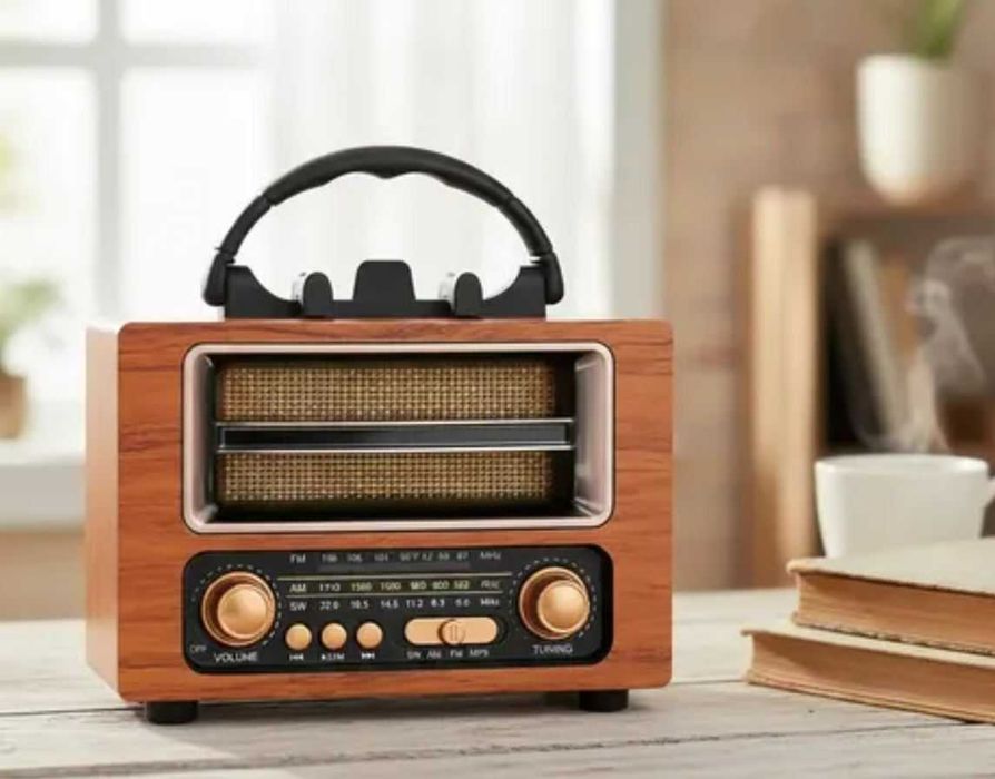 Ретро радио с Bluetooth, USB и батерия KTF-2013