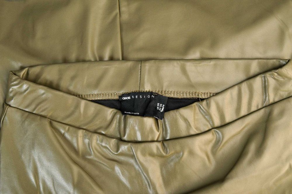 Нова дълга кожена пола тип "молив" "Asos" / "Асос", номер 36, размер S