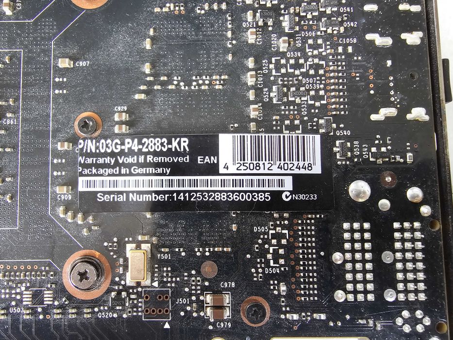 Продавам 3GB EVGA GTX 780 Ti 03G-P4-2881-KR GDDR5 Graphics Card