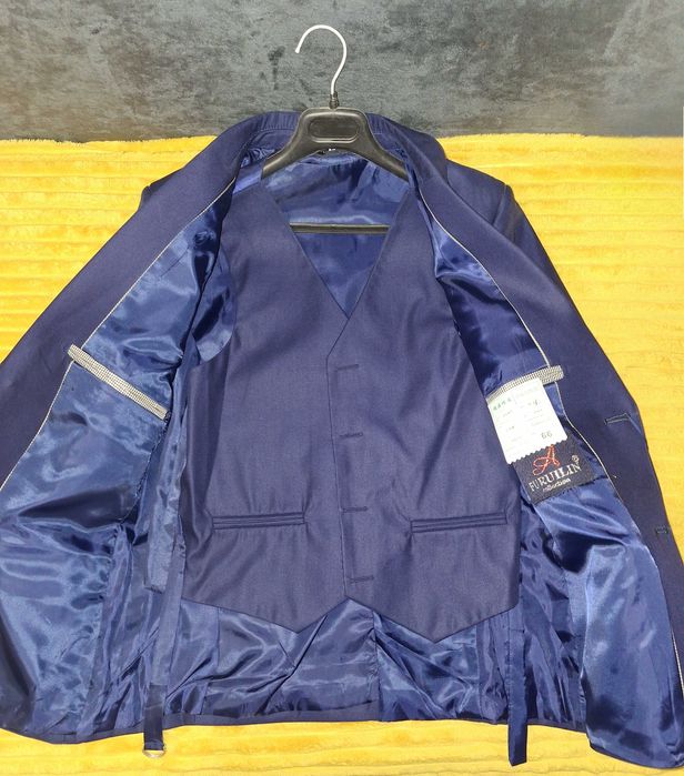 Пиджак школьный с жилеткой