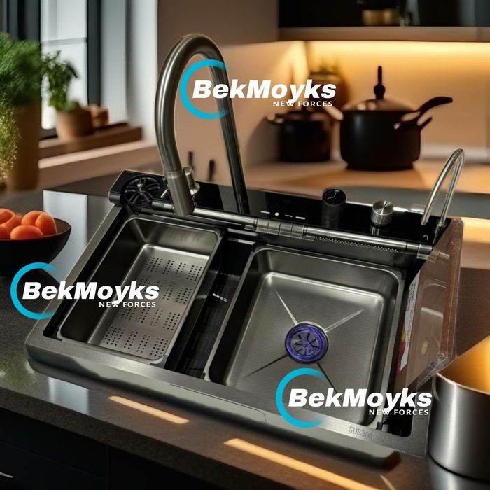 Кухонная мойка,водопад раковина,rakvina многофунксиональная