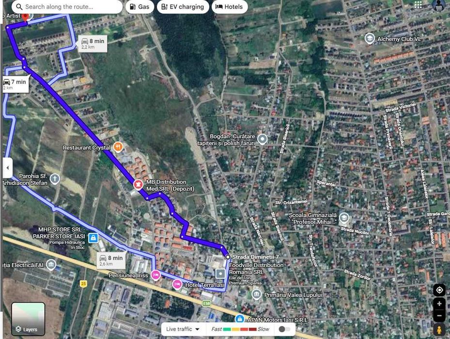 Teren intravilan 700 mp Valea Lupului | 21 m deschidere | utilități la limită
