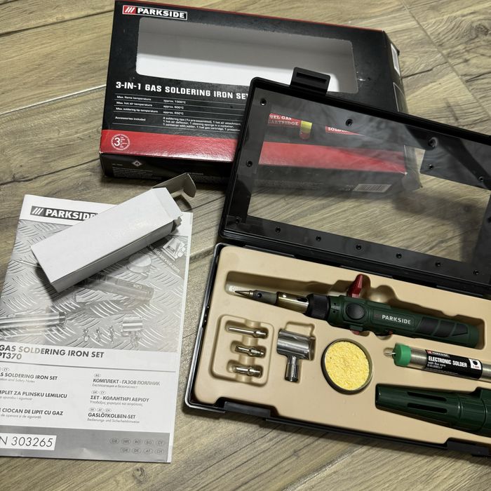 Pistol lipit/suflantă cu gaz Parkside 3 in 1