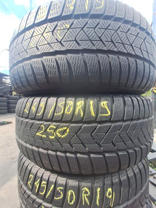 4 anvelope iarna 245/50r19 Pirelli rft runflat 2019 Montaj Gratuit