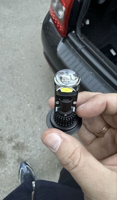 LED  H7 с минилинзами