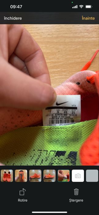 Vand adidasi Nike Zoom