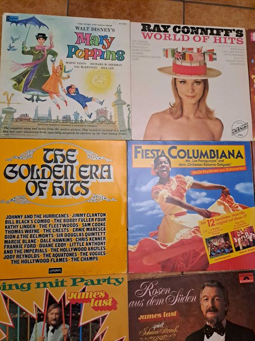 vinil james last vinil richard clayderman