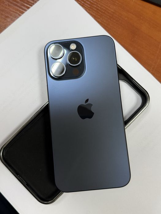 Айфон 15 про макс 256 темно-синий  ЕАС КАЧЕСТВО