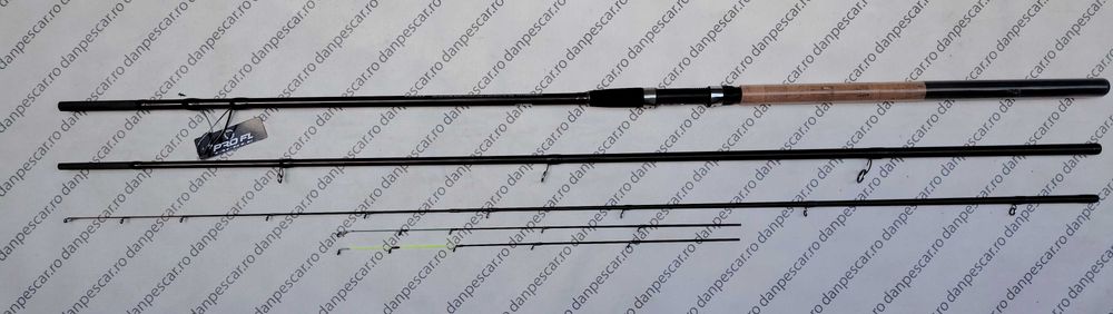 Lanseta PRO FL DIVINE WARK FEEDER Long Distance 3,90m 60-180 grane 3 varfuri carbon NOU